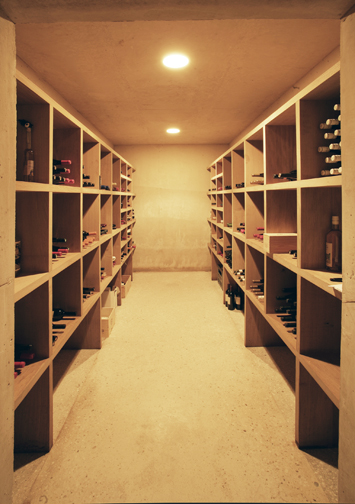 Weingestell Eiche natur